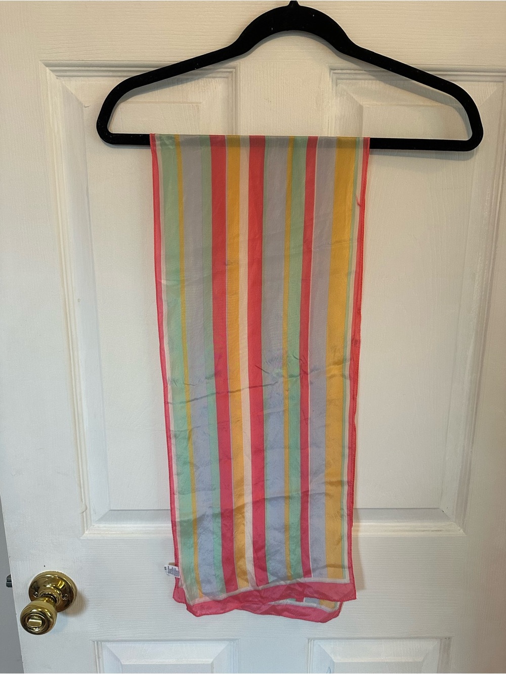 Echo vintage 100% Silk scarf Made in Japan